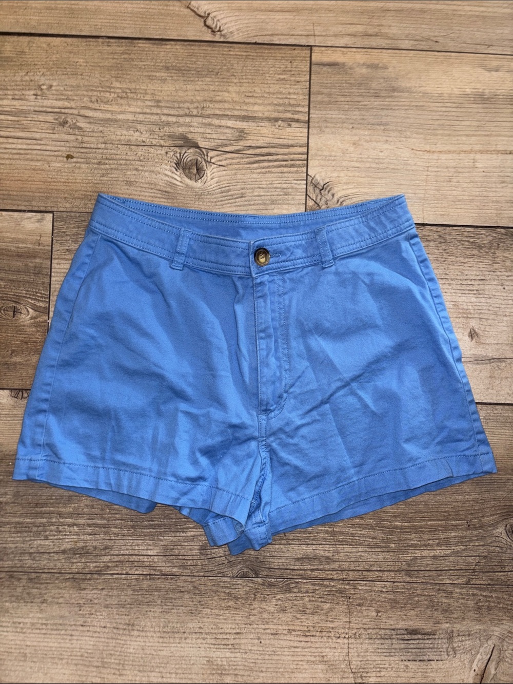 Women’s Billabong Blue Casual High-Waist Shorts Size